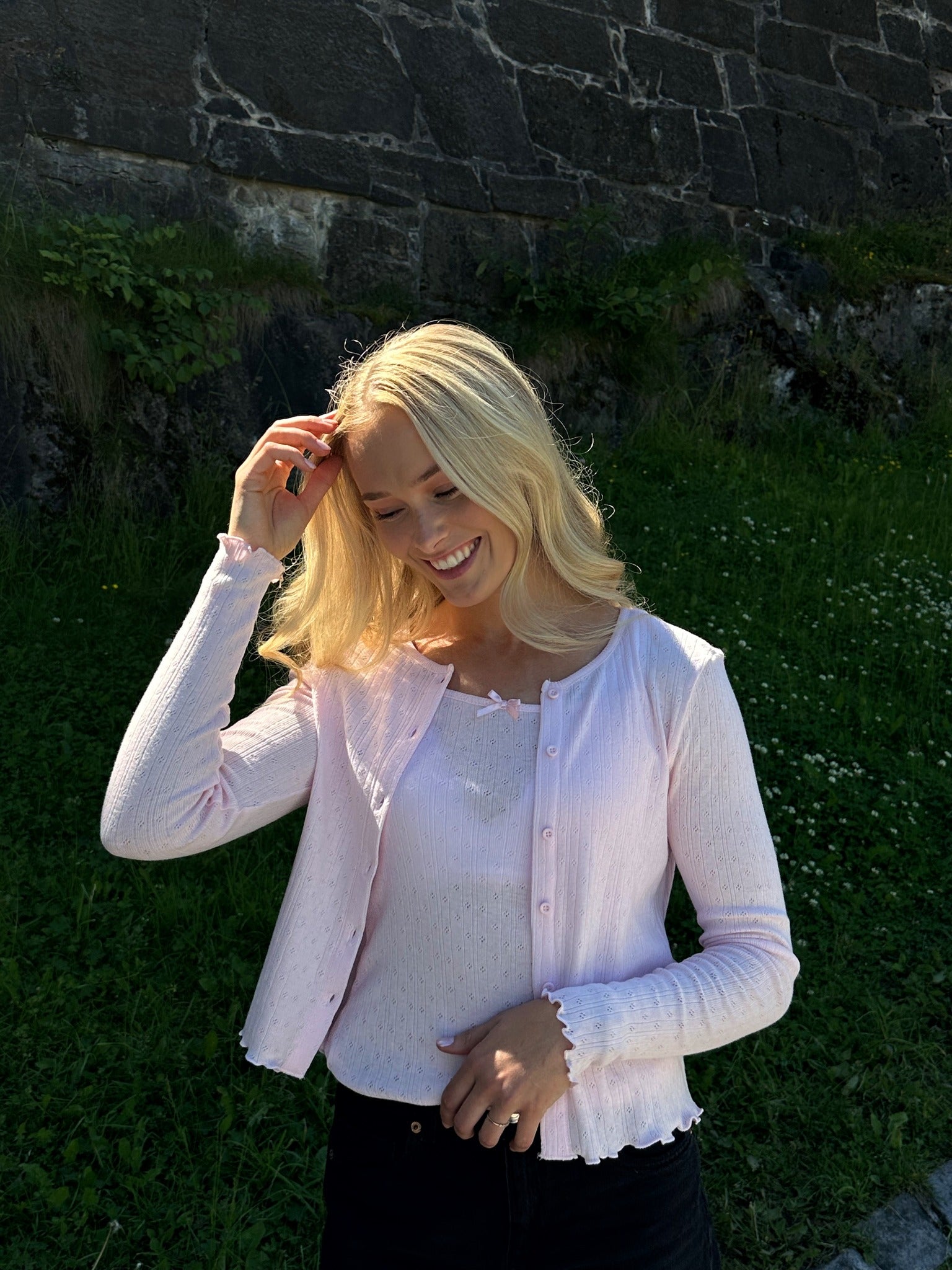 VMISA Cardigan - Pink-A-Boo